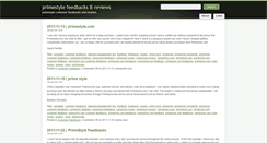 Desktop Screenshot of feedbacks.primestyle.com